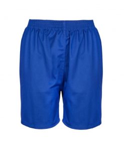 Poly cotton PE shorts royal