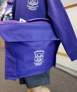 Riverside shoulder strap book bag