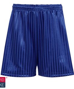 Shadow stripe PE shorts royal