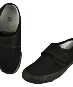 Velcro plimsolls