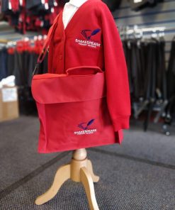 Shakespeare Primary shoulder book bag, Shakespeare Primary School