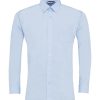 Twinpack boy's blue long sleeved shirts, Standard - Long Sleeve, Holy Cross Primary School, Mount Street Primary School, Saltash Community School