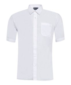 Twinpack boy's white short sleeved shirts, Standard - Short Sleeve, Eggbuckland Primary School, Coombe Dean Secondary School, Hyde Park Junior School, Manadon Vale Primary School, Widey Court Primary School, Montpelier Infants School, St Peters Primary School, Plymstock Secondary School, Sir John Hunt Secondary School, Fletewood Primary School, St Josephs Primary School, Brook Green Centre for Learning, Lipson Vale Primary School, DHSB, Keyham Barton RC Primary School, Sherford Vale, Drake Primary School