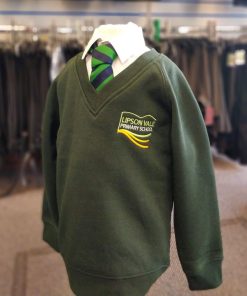 Lipson Vale V-neck sweatshirt, Lipson Vale Primary School