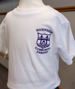 Riverside PE T-shirt, Riverside Community Primary School