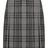 Tartan pleated skirt, Lipson Co-Operative Academy