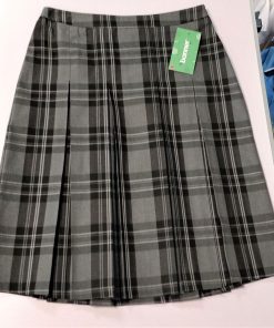 Tartan pleated skirt, Lipson Co-Operative Academy