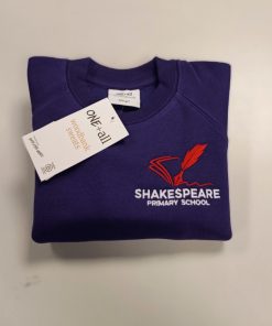 Shakespeare Nursery sweatshirt, Shakespeare Primary School