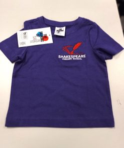 Shakespeare Nursery T-shirt, Shakespeare Primary School