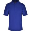 Plain polo shirt royal, Short Sleeved, Widey Court Primary School